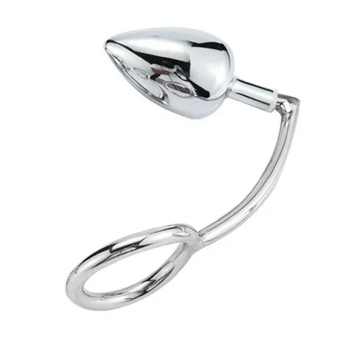 Anal with Set DiscreetChoice Hook Ring Stainless Cock 4663 Steel 1124